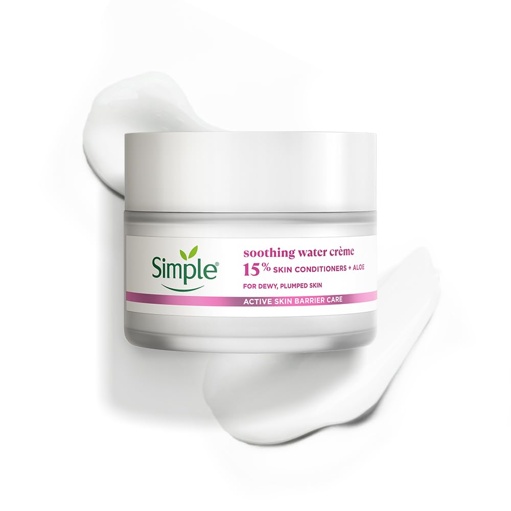 Simple Barrier Care Soothing Water CrÃ¨me 40g | Supports Skin Barrier Health | For Normal To Oily, Sensitive Skin