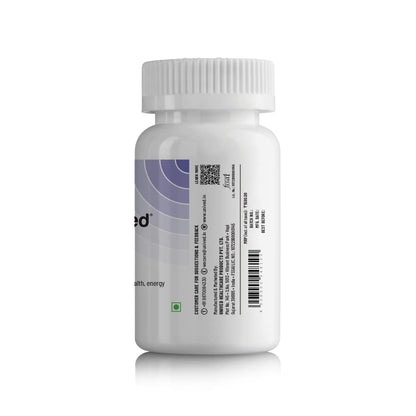 Unived Q-Veg, Natural Fermented CoEnzymeQ10 for Heart Health & Potent Anti-oxidant Activity, Highly Bio-Available with Piperine, 200mg Elemental CoQ10-30 caps