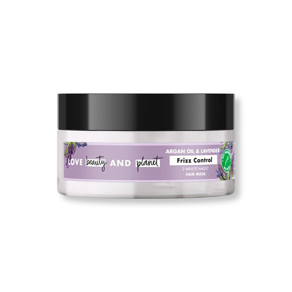 Love Beauty & Planet Argan Oil & Lavender Magic Mask for Smooth Frizz Free Hair|No Sulfates,No Paraben|100ml