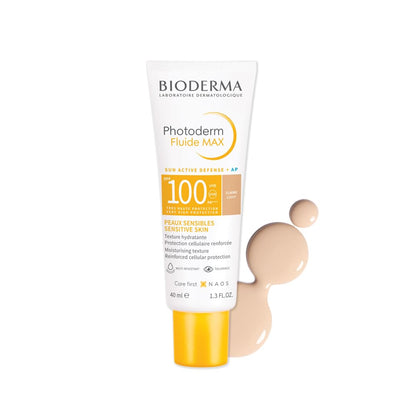 Bioderma Photoderm Fluide Max SPF 100 PA++++ Tinted Sunscreen for Sensitive Skin | In Vivo Tested