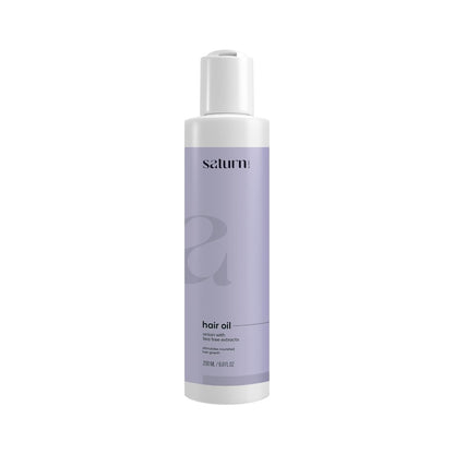 Saturn by GHC Hair Growth Oil For Hair Fall, Stronger, Thicker Hair With Onion Oil & Bhringraj Oil, Paraben Free, SLS & Sulphate Free, 200 ml