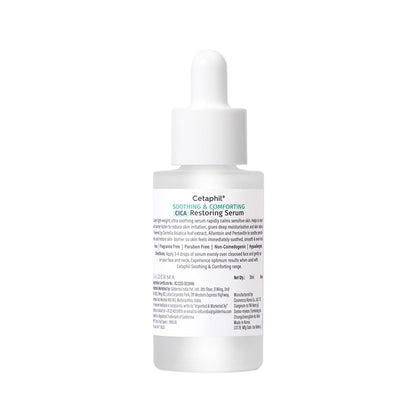 Cetaphil CICA Restoring Serum 30ml | 75% Faster Skin Barrier Recovery in 3 Days | Soothes Sensitive Skin | Improves Tone & Dullness | Fragrance-Free & Hypoallergenic