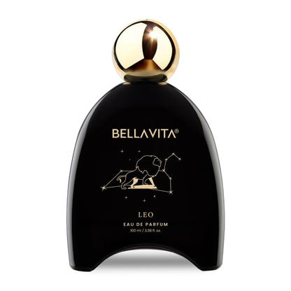 BELLAVITA Zodiac Collection Leo | Long Lasting Perfume for Man and Woman | EDP 100ml | Cinnamon, Cedarwood | Spicy, Woody & Vanilla Premium Unisex Fragrance for Men and Women