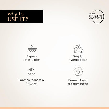 Deconstruct Skin Soothe Moisturizer | 1% Ceramides + 0.2% Bisabolol | Ceramide Barrier Repair | Soothing | For Very Dry to Combination Skin | Deep Moisturization & Hydration | 50 gm