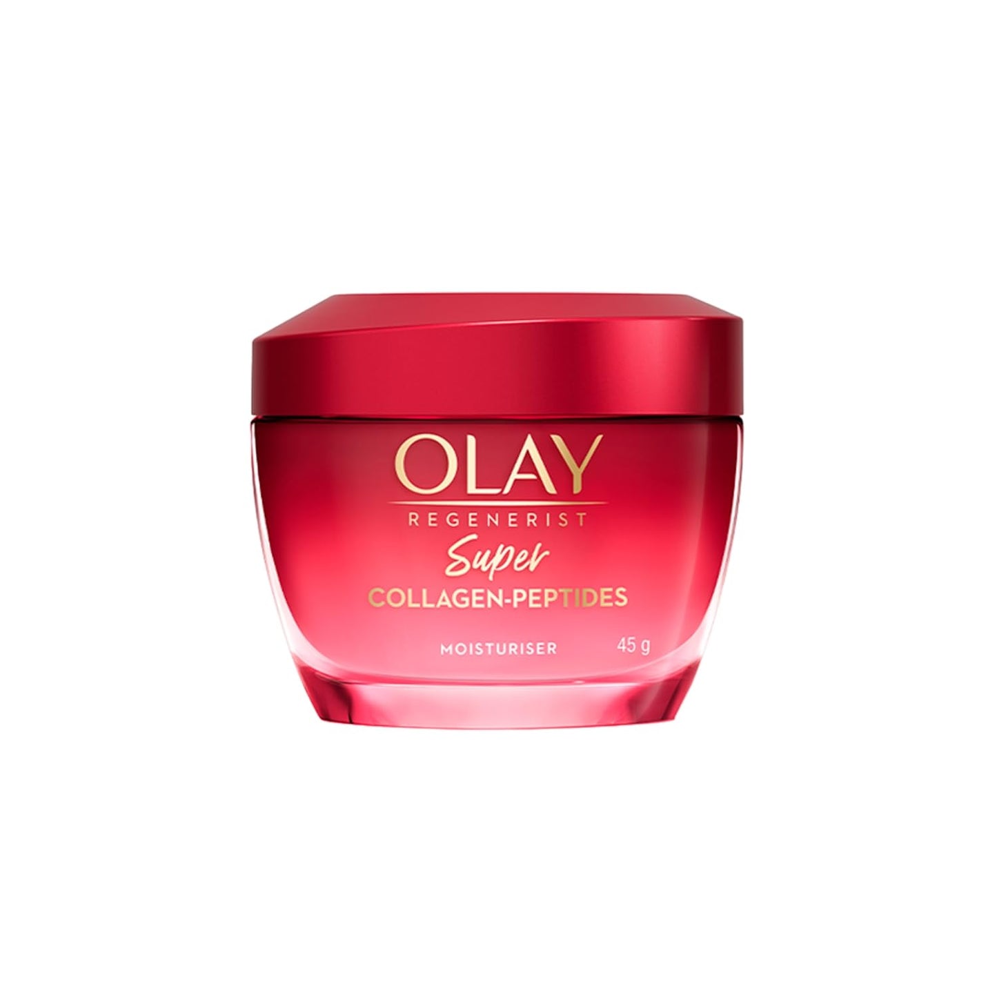 Olay Cream Regenerist Super Collagen Peptides Moisturizer For Firmer & Lifted Skin, Visibly Reduces 5 Signs Of Ageing, Luxuriously Soft Texture, All Skin Types Including Sensitive Skin, 45Gm
