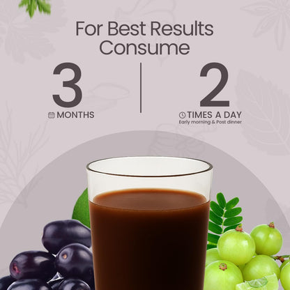 Krishna's Diabic Care Plus Juice with 14 Herbs â€“ Natural Support for Blood Sugar Levels | Herbal Formula for Energy & Wellness - 1000 ml