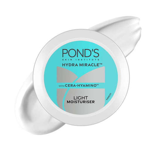 POND'S Light Moisturiser with Cera-Hyamino for 5X Dryness Repair for Ultimate Soft, Smooth Skin | Lightweight, for all skin types, 100ml