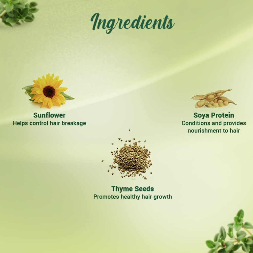 Biotique Bio Thyme Volume Conditioner Fine & Thinning Hair|Gives Volume & Bounce To Hair|Helps In Thicken Follicles|100% Botanical Extracts|Suitable All Skin Types|200 Millilitre-Peppermint,Thyme