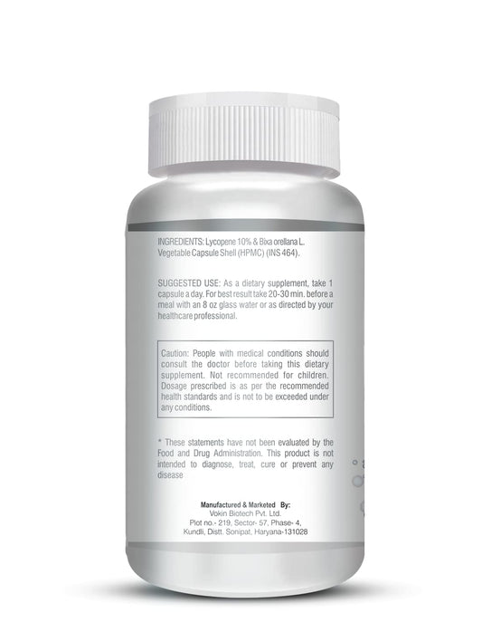 Vokin Biotech Lycopene 30mg, Support Heart health 90 Capsules