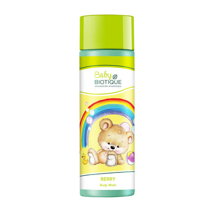 Biotique Disney Mickey Baby Body Wash, Berry (190ml)