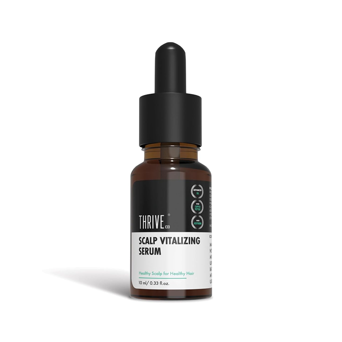 ThriveCo Scalp Vitalizing Serum | Tightens Scalp Skin, Combats Inflammation, Gives Hydration, Prevents Hair Breakage & Promotes Hair Growth & Strength | For Men & Women | Travel-Friendly (10 ml)