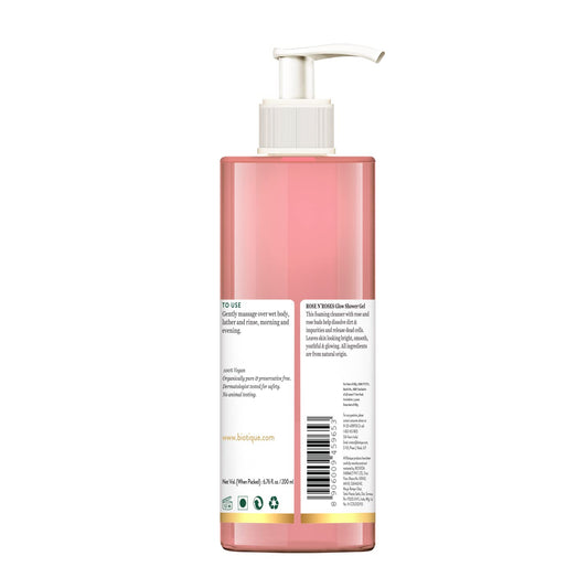 Biotique Advanced Organics Rose N'Roses Glow Shower Gel 200Ml