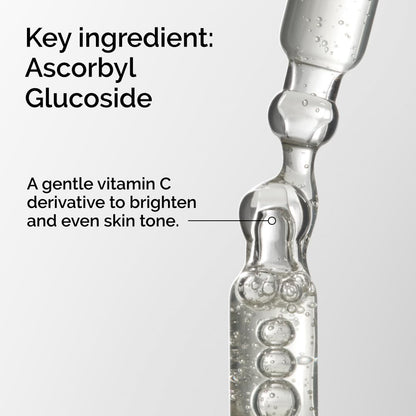 The Ordinary Ascorbyl Glucoside Solution 12%, Brightening Vitamin C Serum for Even Skin Tone and Antioxidant Protection 30ml