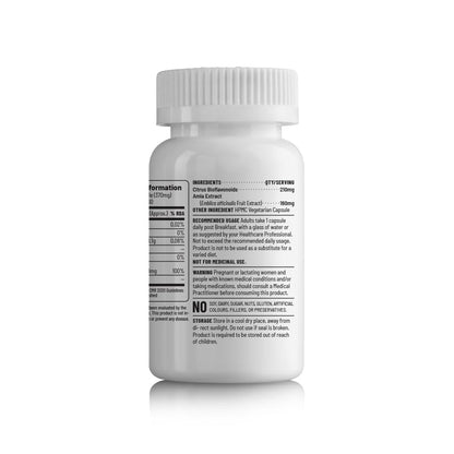 Unived 100% Natural Vitamin C from Amla | 60 Vegan Capsules