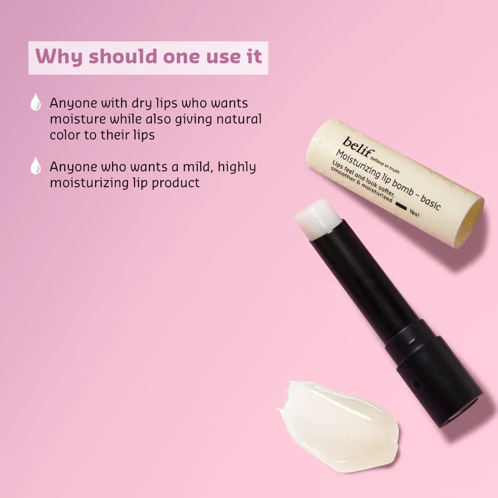 belif moisturizing lip bomb basic 3g