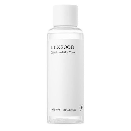 mixsoon Centella Asiatica Toner 150â€¯ml â€“ Hydrating & Soothing Korean Face Toner for Sensitive, Dry or Irritated Skin â€“ Lightweight Skin Essence & Moisture Booster