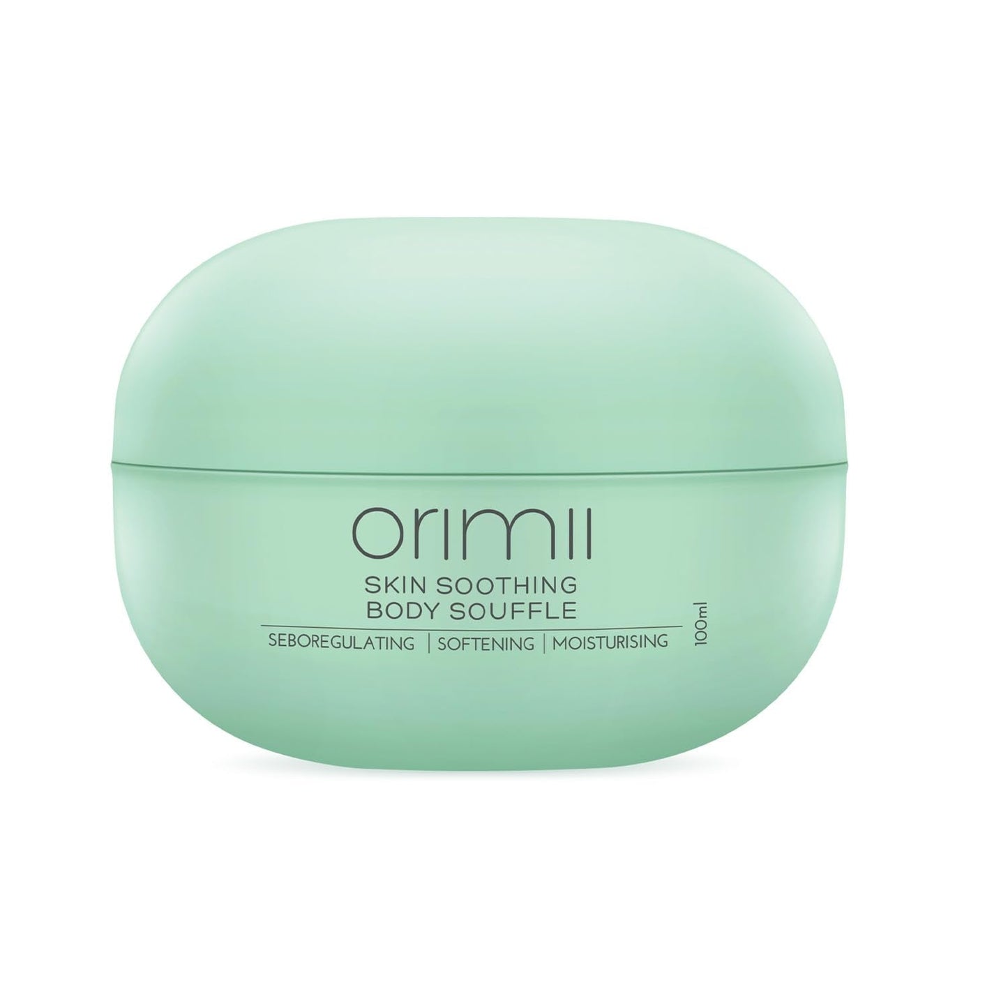 Orimii Skin Soothing Body Souffle for Sensitive Skin | Lightweight & Non Sticky Cream Soft, Supple & Itch Free Skin | Enriched with Calming Bisabolol | For Pregnancy & Breasfeeding Safe (100ml)