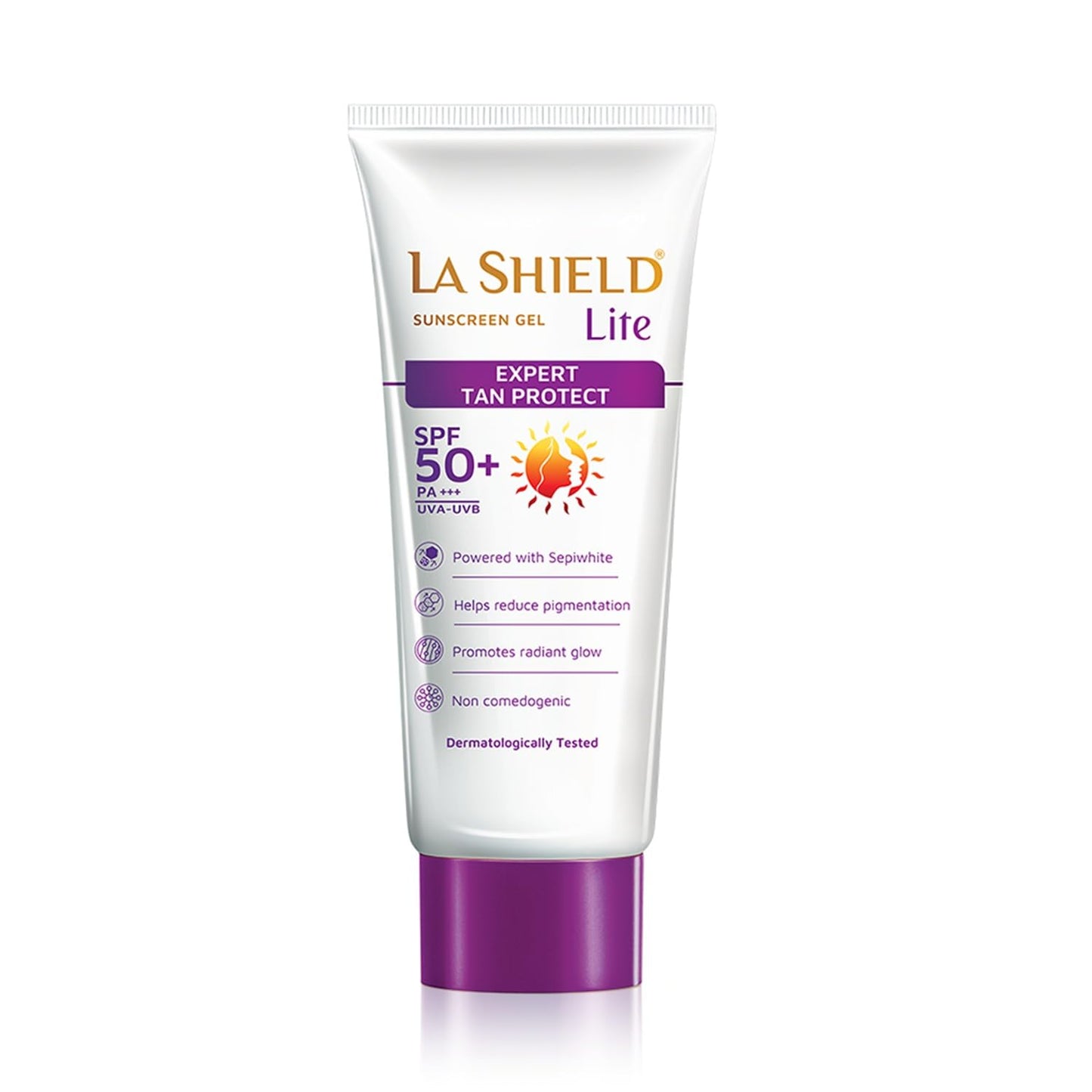 La Shield Lite SPF 50 PA+++ Mineral Sunscreen | Skin brightening in 3 Weeks| No White cast | Broad spectrum | Oil-free | PA +++ | Dermatologist Prescribed | All Skin types | 50g