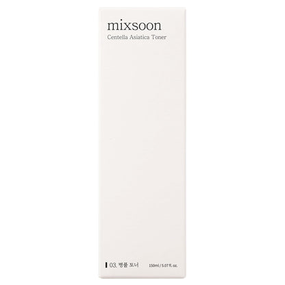 mixsoon Centella Asiatica Toner 150â€¯ml â€“ Hydrating & Soothing Korean Face Toner for Sensitive, Dry or Irritated Skin â€“ Lightweight Skin Essence & Moisture Booster