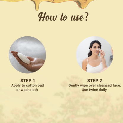 Biotique Honey Water Pore Tightening Brightening Toner with Himalayan Waters |Maintains pH Balance| Moisturized and Hydrated Skin | |100% Botanical Extracts| Suitable for All Skin Types | 120ml