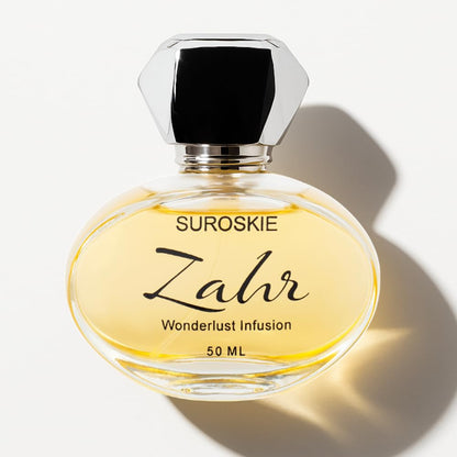 Suroskie Zahr Perfume 50Ml | Luxury Eau De Parfum | Long Lasting Unisex Fragrance Spray | Aromatic Blend Of Aqua, Saffron & Rose Scent | Woody & Oud Notes | Premium Gift For Men & Women