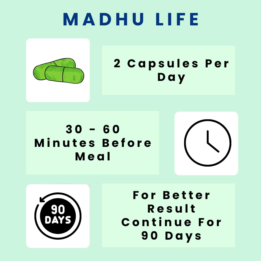 Zeelab Madhu Life Capsules | 100% Natural Ayurvedic Medicine For Diabetes