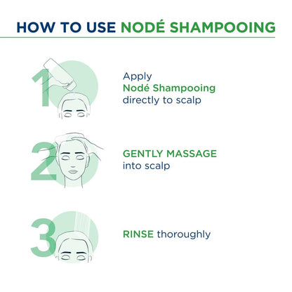Bioderma Node Shampooing - Cleanses, Respects and Protects | Daily Use Gentle Clarifying Water-Based Shampoo | SLS Free, 400ml