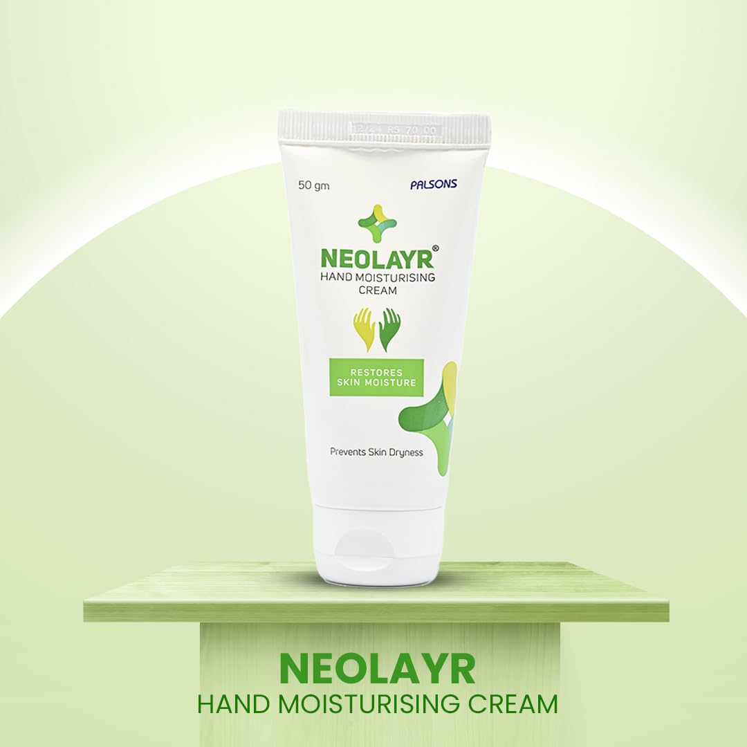 Hand Moisturising Cream - Deep hydration formula for dry & rough hands - With Aloe Vera & Vitamin E - Softening & Rejuvinating - Non sticky & light weight - All Skin Type - Men & Women,50 gm