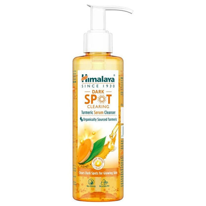 Himalaya Turmeric Serum Cleanser | Niacinamide + Vitamin E + Serum Infused Facewash| Clears dark spots for glowing skin | 180ml