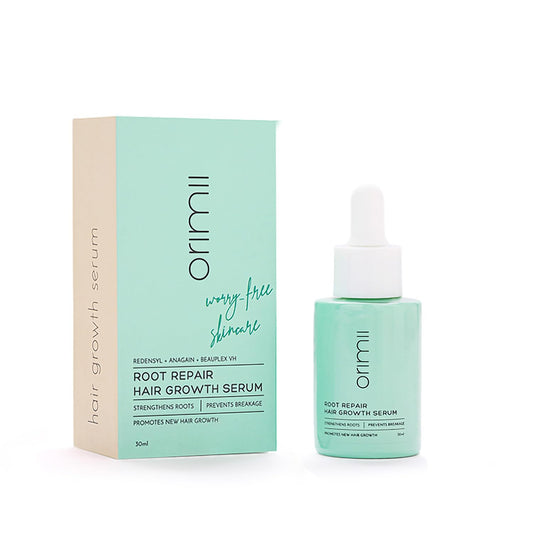 Orimii Postpartum Hair Growth Serum with Redensyl | Repairs Roots, Promotes Hair Growth & Prevents Breakage After Delivery | Lightweight, Non-Sticky & Non-Greasy | Loved by New Mamas â€“ 30ml