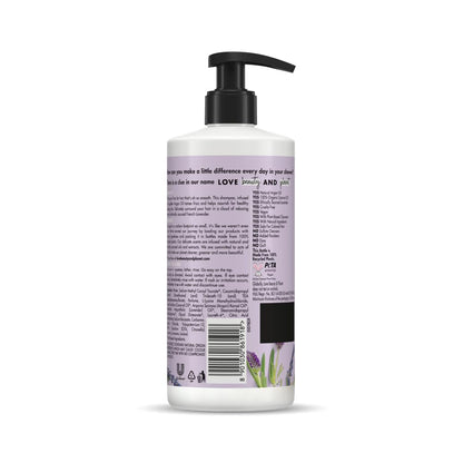 Love Beauty & Planet Argan Oil and Lavender Natural Shampoo for Dry & Frizzy hair|No Sulfates,No Paraben|400ml