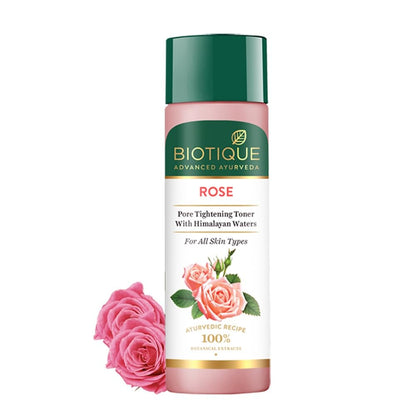 Biotique Bio Rose Pore Tightening Toner With Himalayan Water For All Skin Type 120 Ml