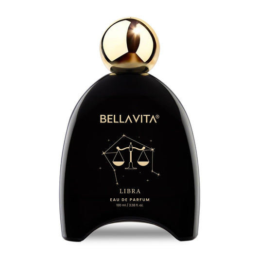 BELLAVITA Zodiac Collection Libra EDP Unisex | Spicy, Lavender and Sandalwood | Premium Long Lasting Fragrance Perfume for Men and Women, 100ml