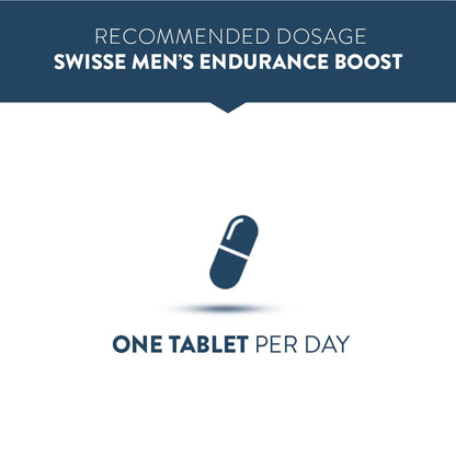 Swisse Menâ€™s Endurance Boost with 150mg Ashwagandha, 80mg Tribulus Terrestris (Gokshura) & Taurine for Performance Boost - Manufactured in Australia - Boosts Strength & Performance (30 Tablets)