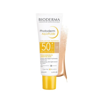 Bioderma Photoderm Aquafluide Claire SPF 50+ PA++++ Tinted Sunscreen for All Skin Types | In Vivo Tested