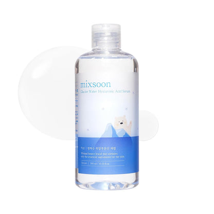 Mixsoon Glacier Water Hyaluronic Acid Serum â€“ Deep Hydration for Dry Skin 300ml