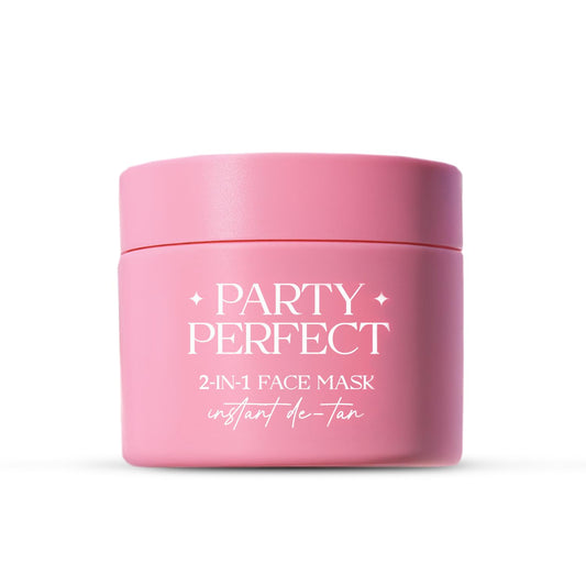 BELLAVITA Party Perfect 2-in-1 Face Mask | Instant Tan Removal | No Bleach Formula | Face Mask for Summer | Instant Brightening | Dark Spot Reduction | For Men & Women | 45 g