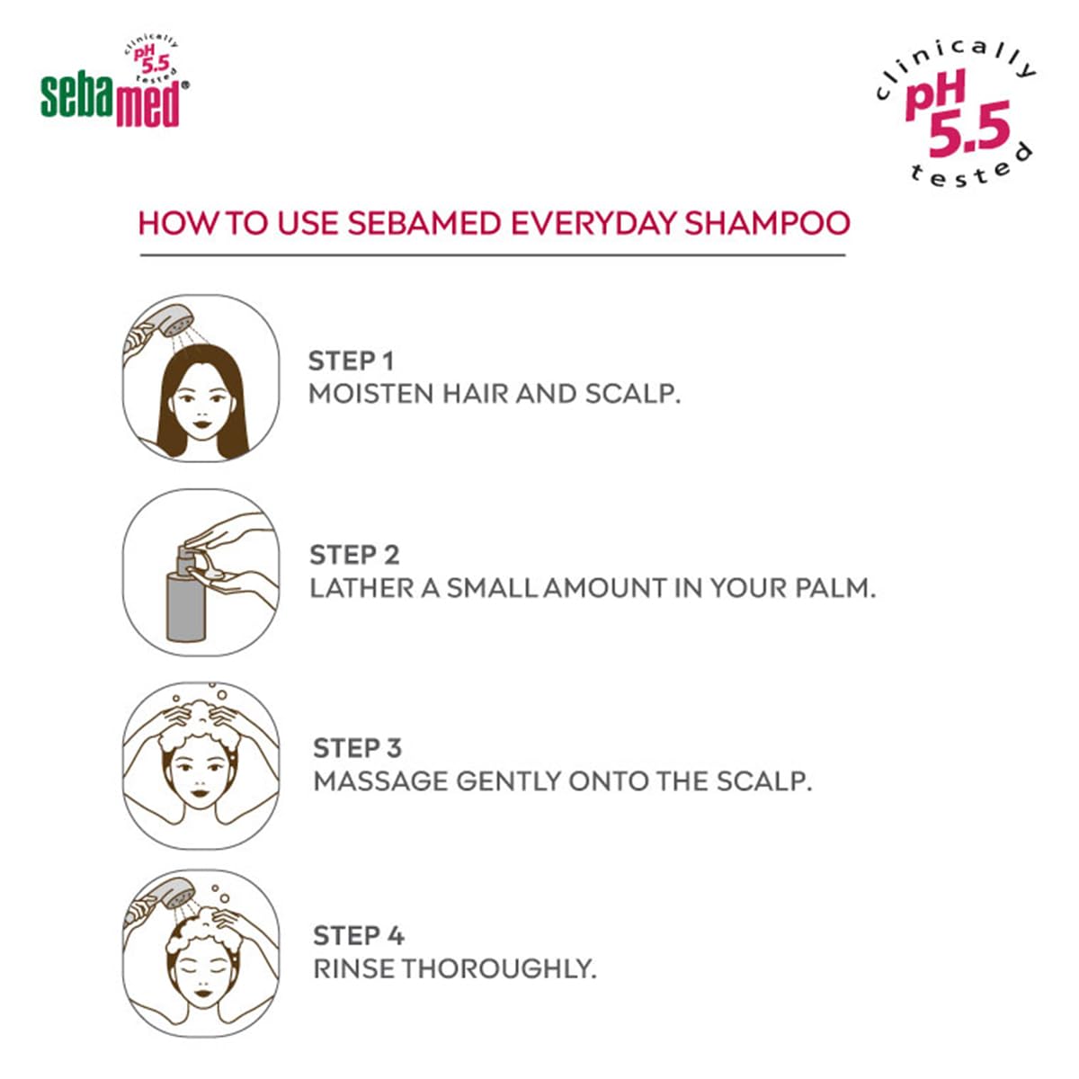 SebaMed Everyday Shampoo 200 Ml|Ph 5.5|Normal To Dry Hair| Mild|Gives Moisture & Volume |Phthalates & Sls And Parabens Free |Unisex For Dry Scalp Toxin Free | Clinically Proven | Toxin Free