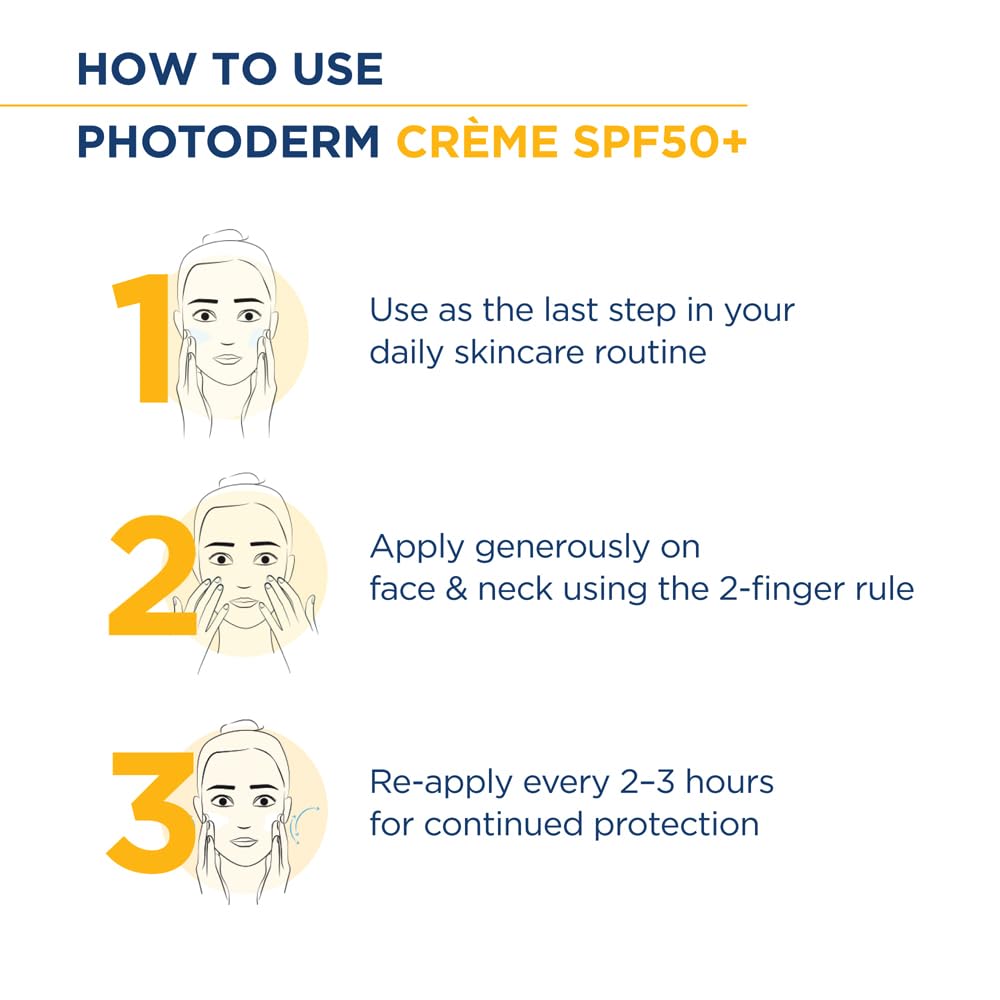 Bioderma Photoderm CrÃ¨me Claire SPF 50+ PA++++ Tinted Sunscreen with 8H Hydration | In Vivo Tested