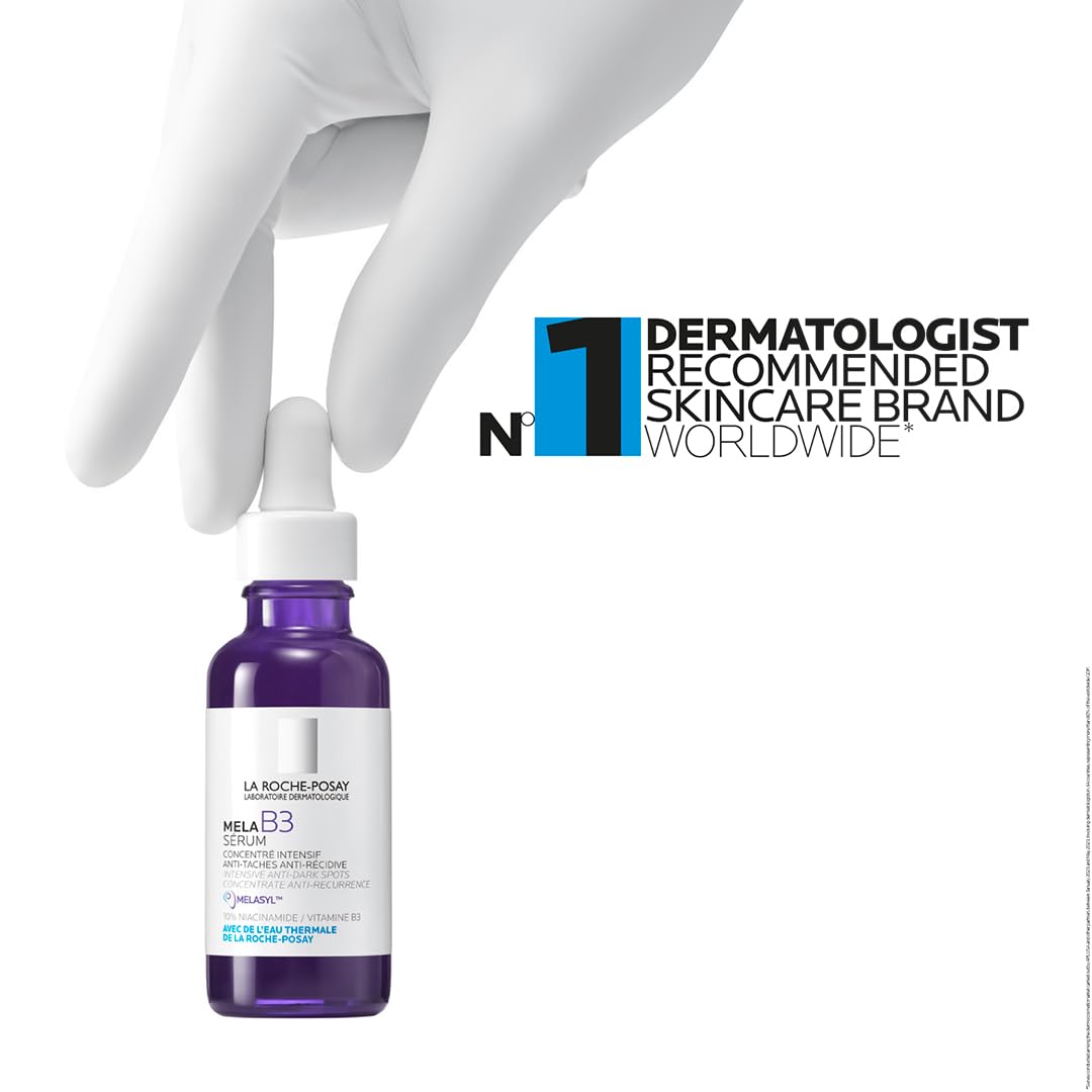 La Roche-Posay Mela B3 Anti-Dark Spot Serum |Corrects Pigmentation, Sun Spots, Age Spots & Post-Acne Marks with Melasyl + 10% Niacinamide for even skin, 30 ml
