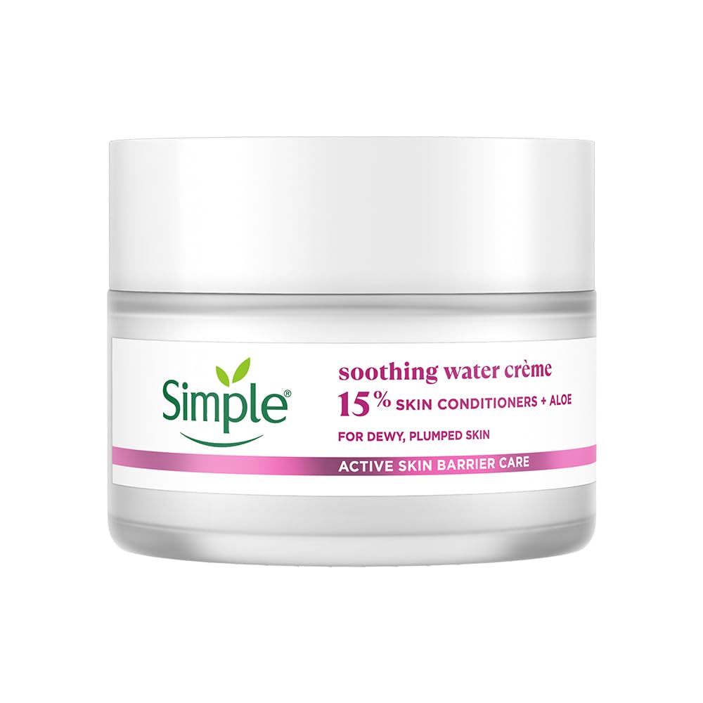 Simple Barrier Care Soothing Water CrÃ¨me 40g | Supports Skin Barrier Health | For Normal To Oily, Sensitive Skin