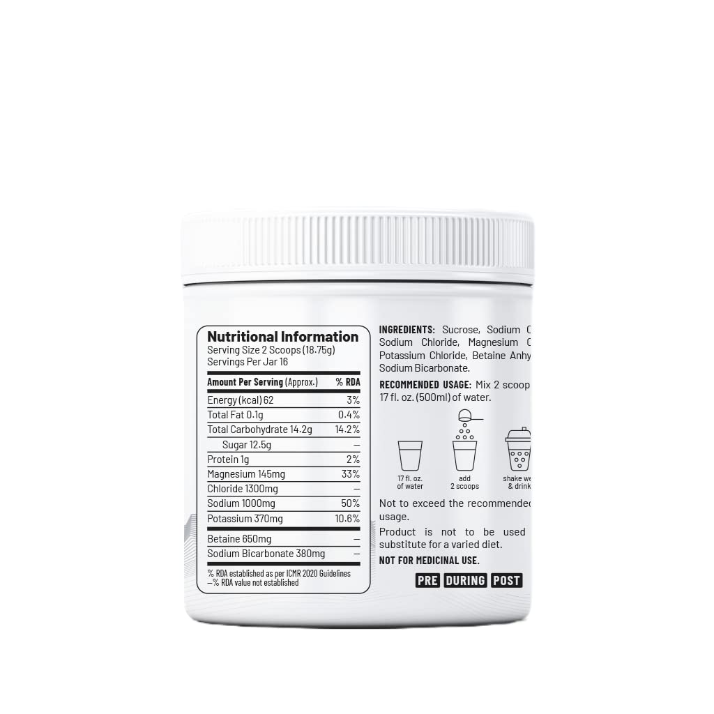Unived Elite Hydration Mix | Essential Electrolytes and Betaine for Optimal Hydration & Fluid Uptake | Hydration Multiplier | Low Calorie Hydration Drink | 16 Servings