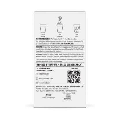 Unived Daily Hydration â€“ Enhanced Cellular Hydration (ECH) with Electrolytes, Supports Athletic Performance, Daily Wellness, and Optimal Fluid Balance â€“ Family-Friendly, 20 Sachets