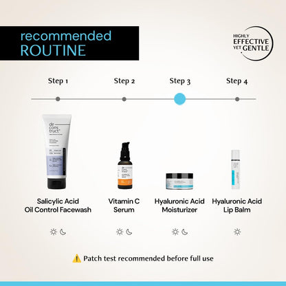 Deconstruct Hyaluronic Acid & Squalane Moisturizer | 0.2% Hyaluronic Acid 1% Squalane |Moisturizer For Normal Skin | Lightweight Moisturiser | For Long Lasting & Non-Greasy Hydration | 50Gm, Cream