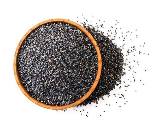 Namo Organics - Original Poppy Seeds (Black) - 200g - 100% Natural Khus khus for Cooking & Baking