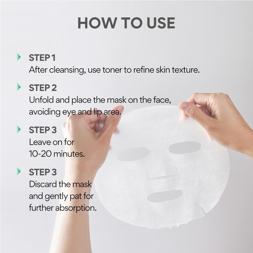 Innisfree Ceramide Active Sheet Mask 25ml | Korean Hydrating Sheet Mask with Ceramides | Intensive Moisturization & Skin Barrier Repair | Soothes Dry, Sensitive Skin for Soft & Healthy Glow