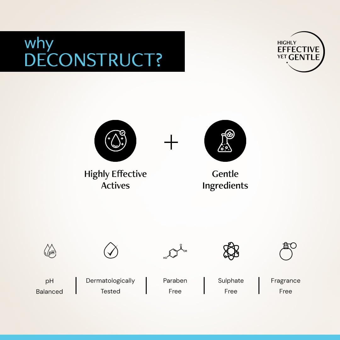 Deconstruct Hyaluronic Acid Lip Balm With 1% Cupuacu Butter | For Fuller, Dry Lips | Protects & Nourishes Dry Chapped Lips | Lip Balm For Women & Men | 4gm