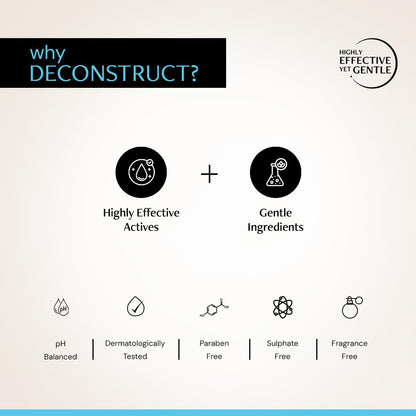 Deconstruct Hyaluronic Acid Lip Balm With 1% Cupuacu Butter | For Fuller, Dry Lips | Protects & Nourishes Dry Chapped Lips | Lip Balm For Women & Men | 4gm