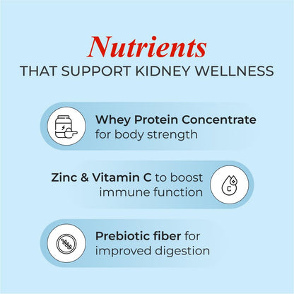 Patanjali Nutrela Renal Health | Whey Protein Supplement for Kidney Support â€“ 400g