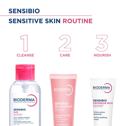 Bioderma Sensibio Gentle Soothing Micellar Cleansing Foaming Gel For Sensitive Skin(45ml)
